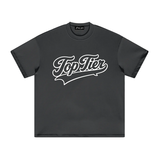 Varsity Script Heavyweight Earth Tone T-Shirt