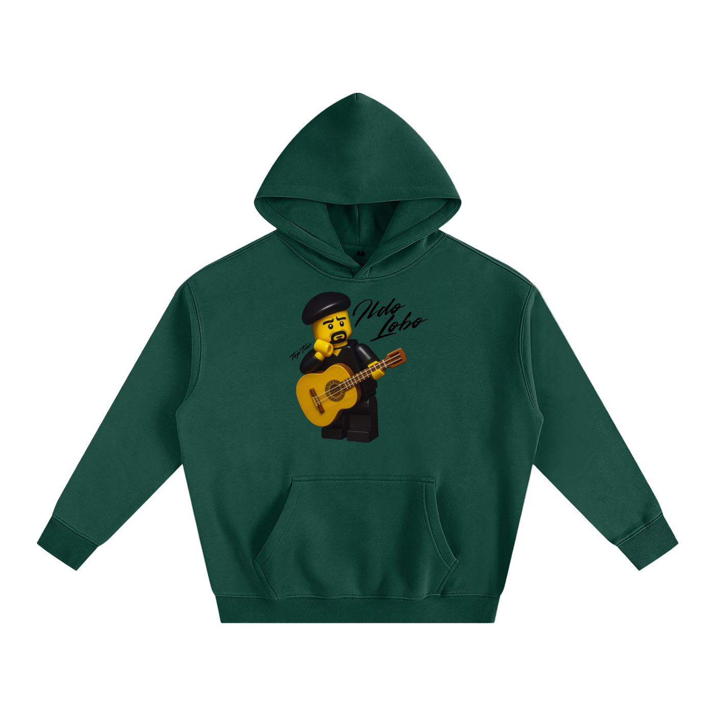 Sweat à capuche lourd Lego Ildo Lobo (Couleur)