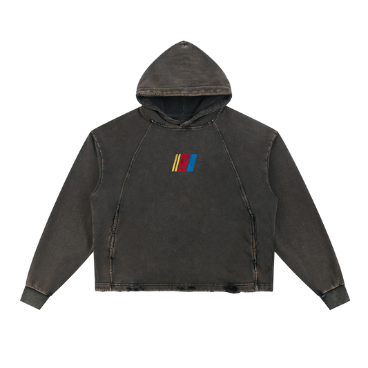 "Racing Top Tier" Vintage Washed Heavyweight Hoodie