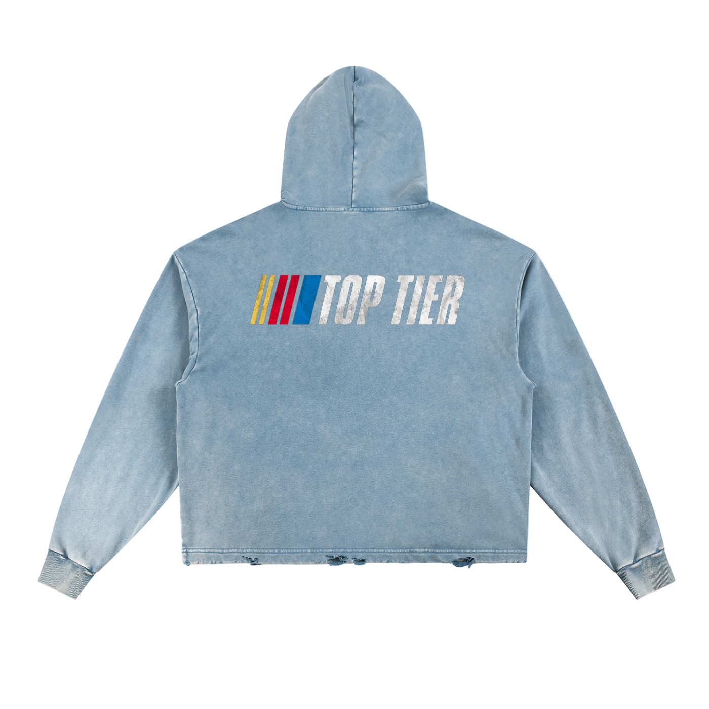 "Racing Top Tier" Vintage Washed Heavyweight Hoodie