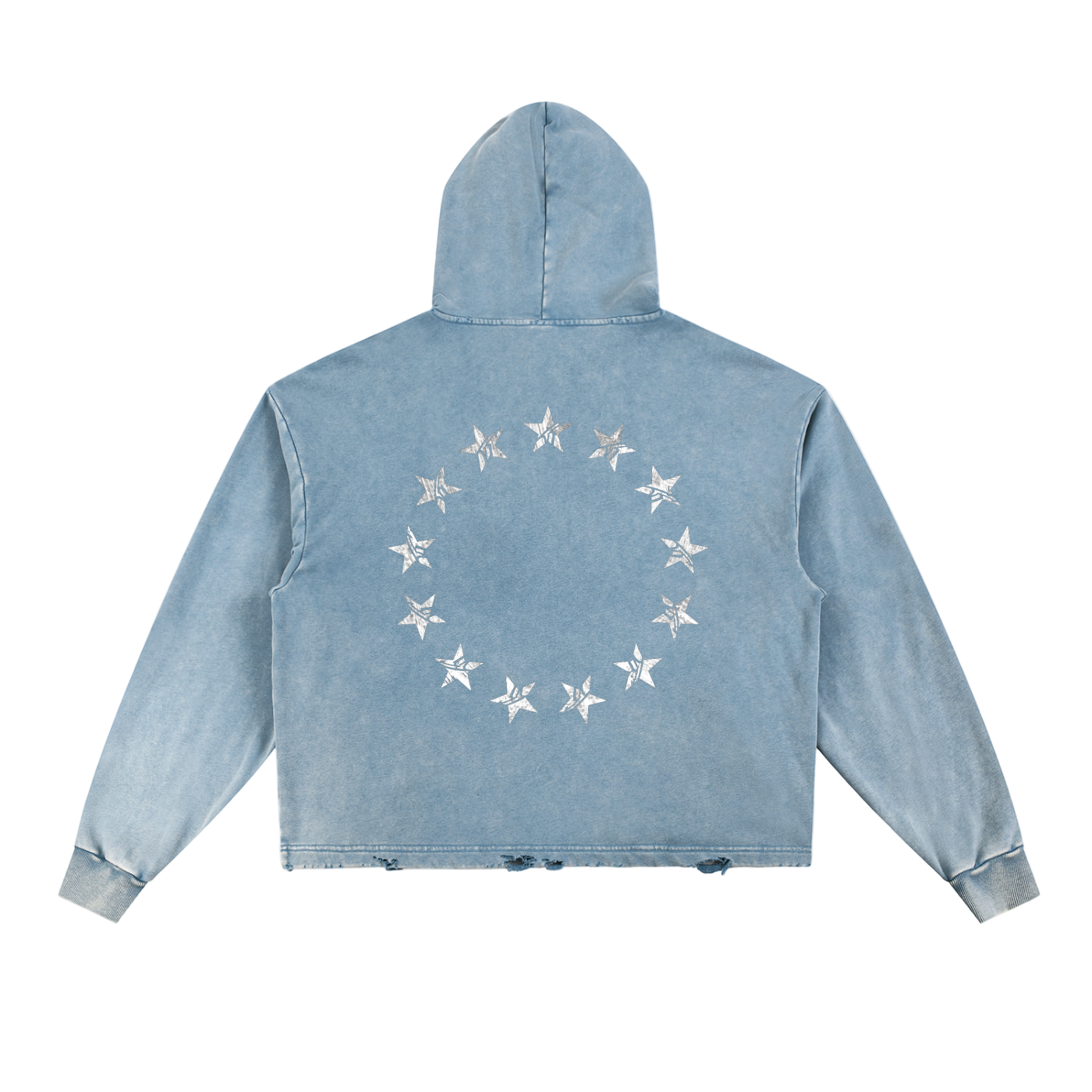"13 Stars" Vintage Washed Heavyweight Hoodie