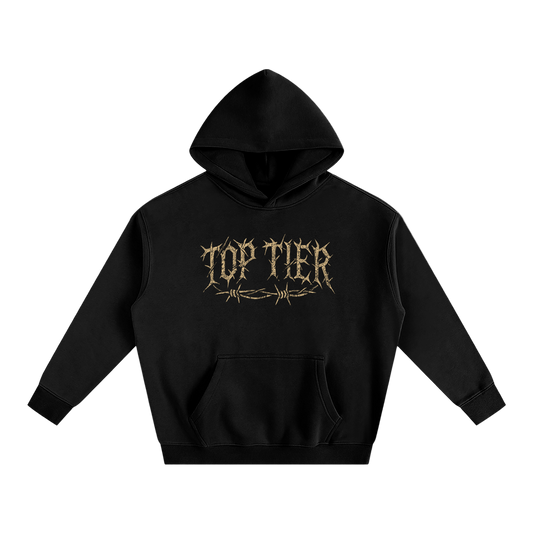 Top Tier Barbed Wire Heavyweight Hoodie