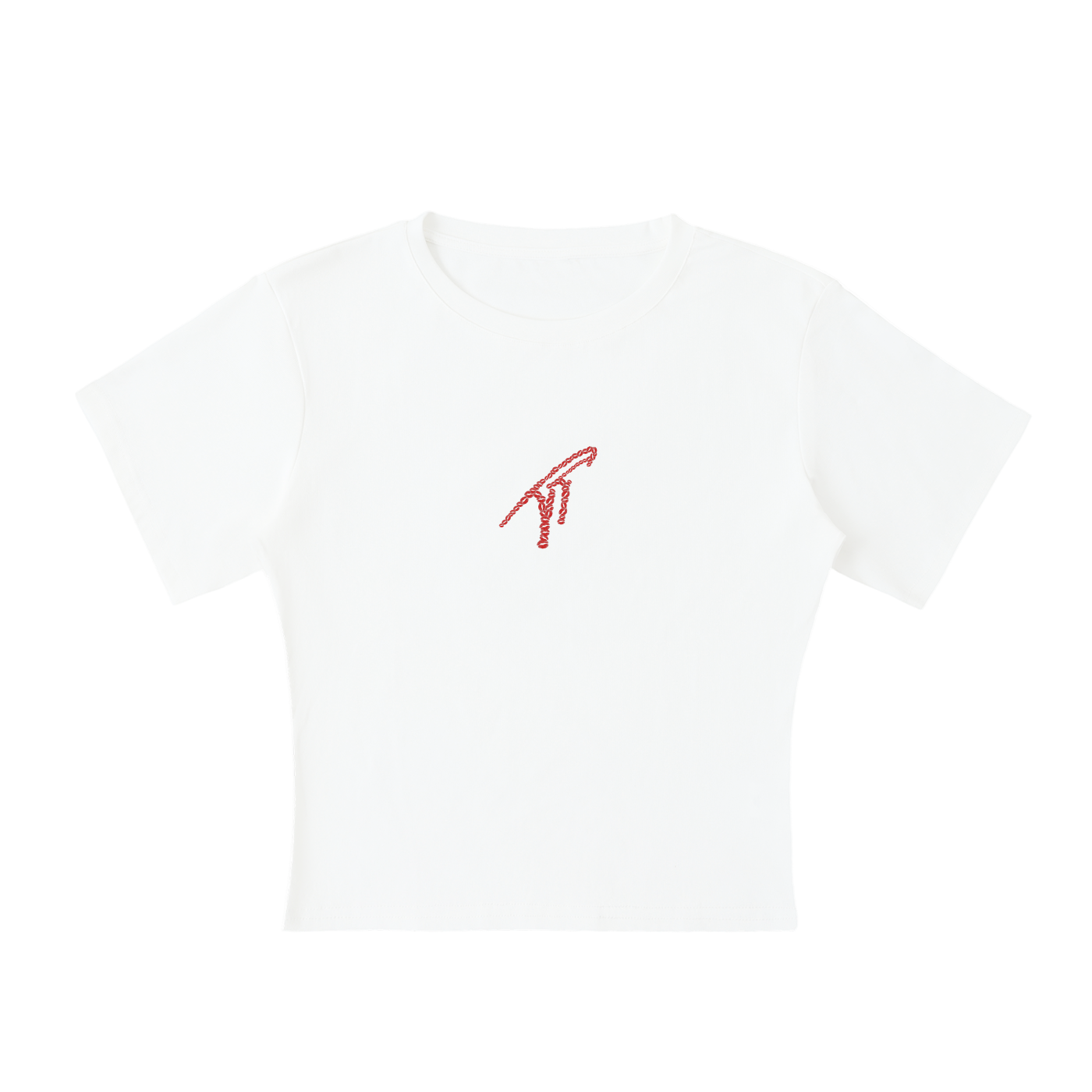 "TT" Kisses Cocoon Shape Baby Tee