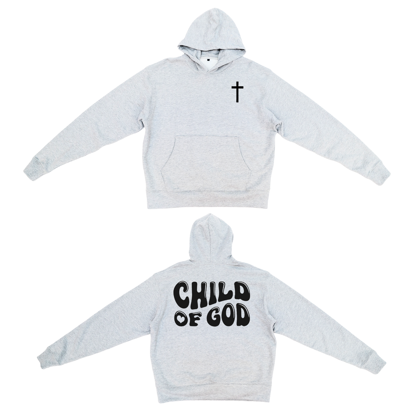 Sweat à capuche épais Enfant de Dieu (couleur)