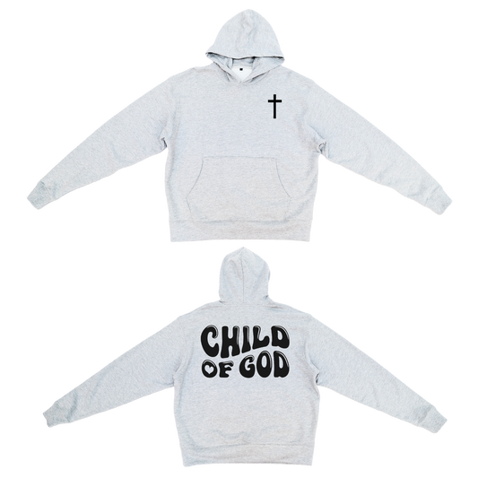 Sweat à capuche épais Enfant de Dieu (couleur)