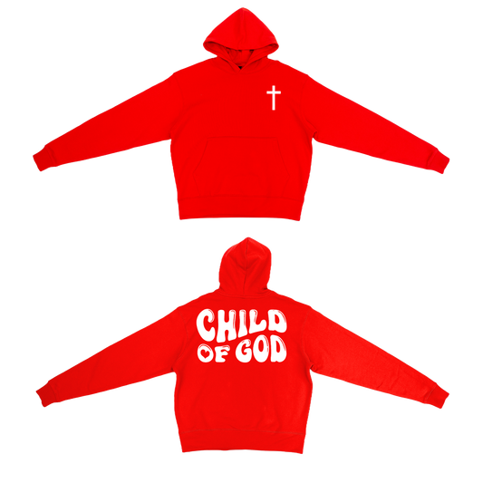 Sweat à capuche épais Enfant de Dieu (couleur)