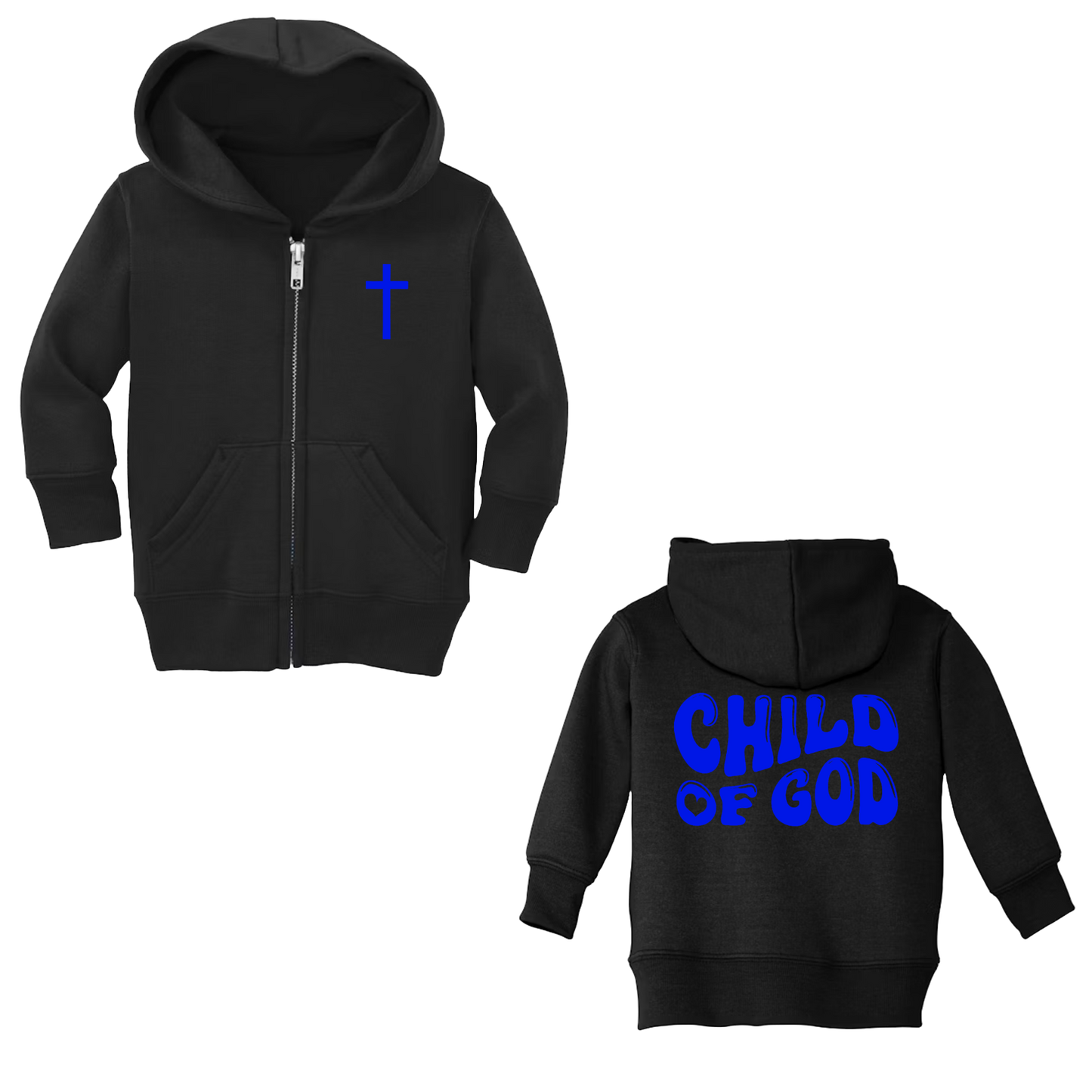 Sweat à capuche zippé Infant Child of God (noir)