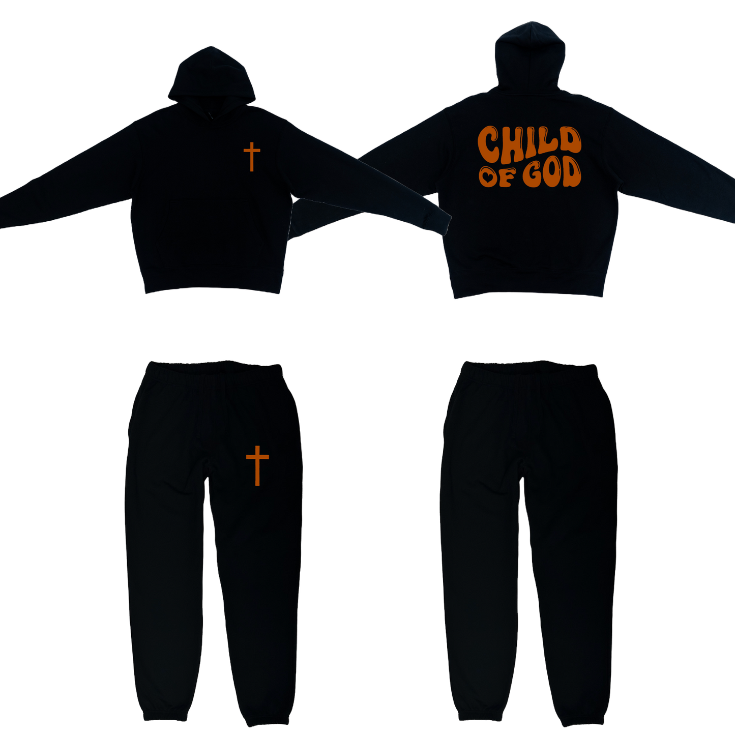 Mateo 19:26 Chándal negro