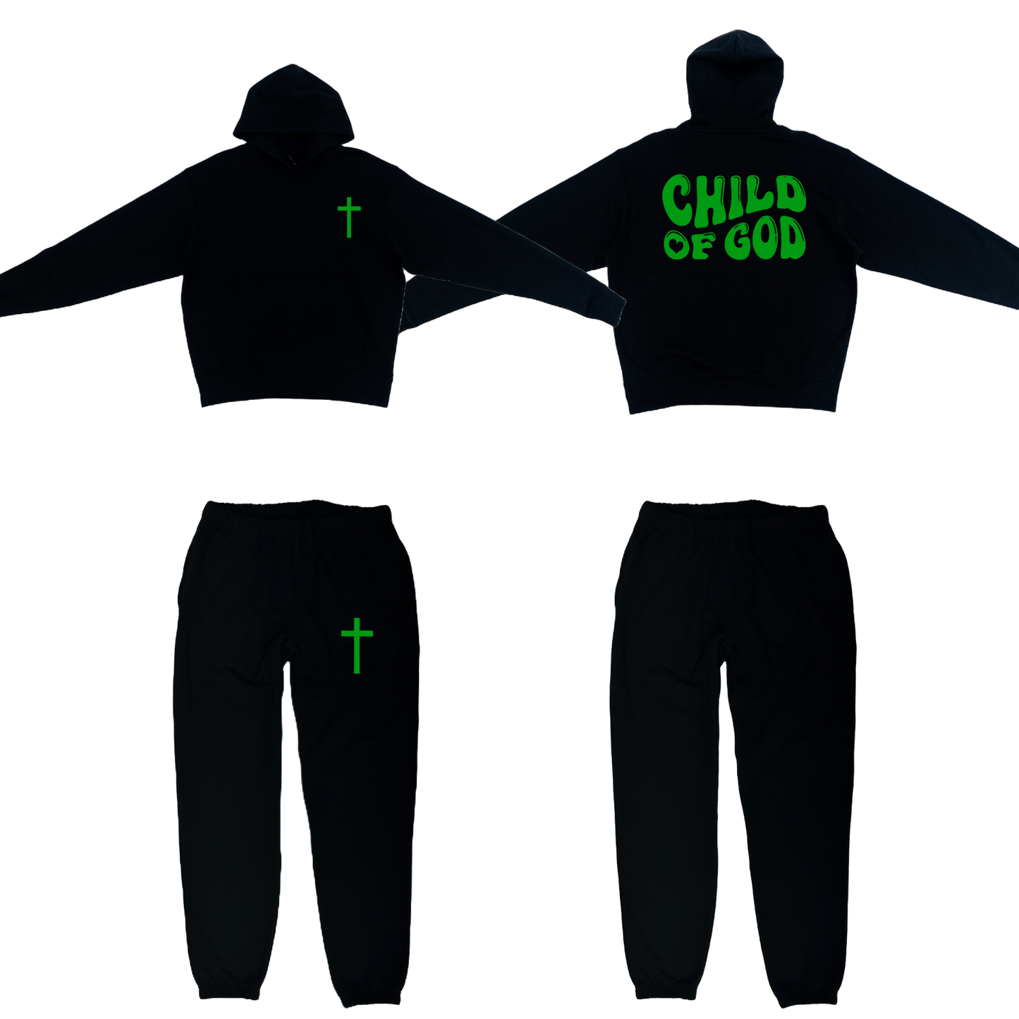 Mateo 19:26 Chándal negro