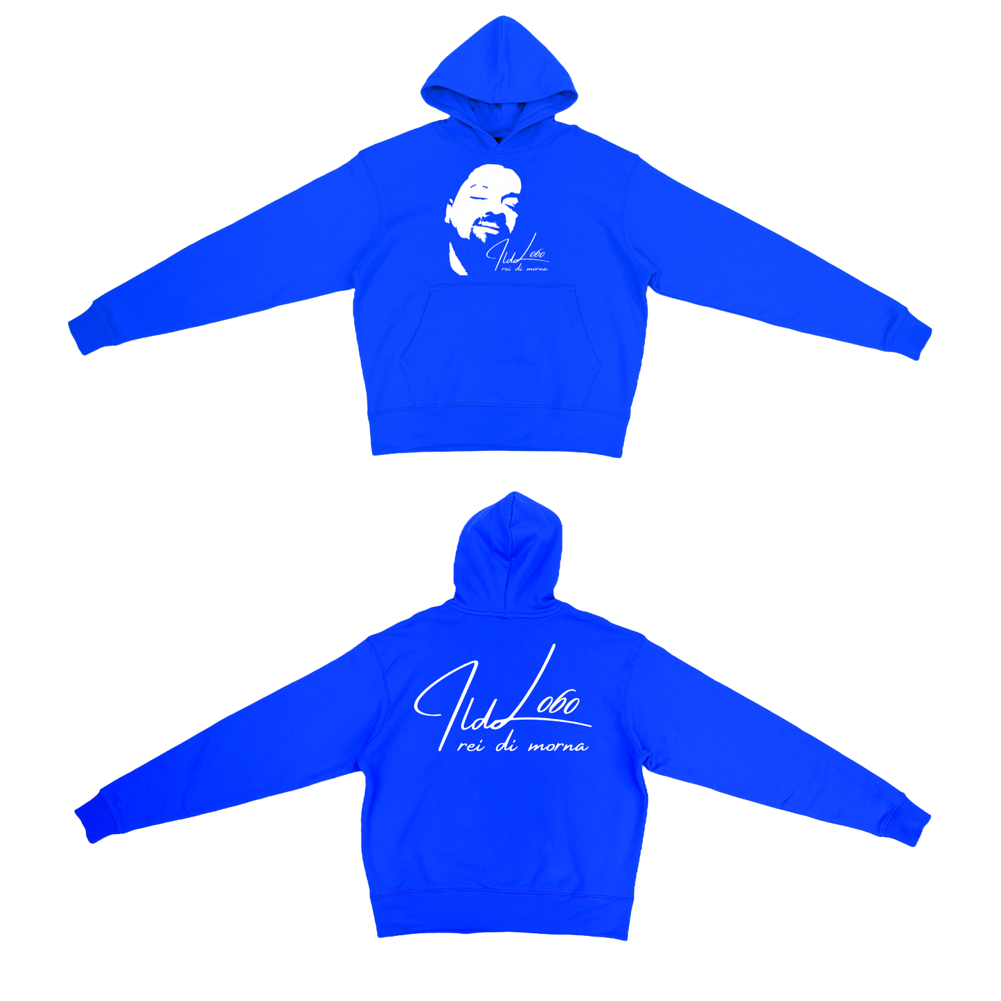 Sudadera con capucha pesada Ildo Lobo