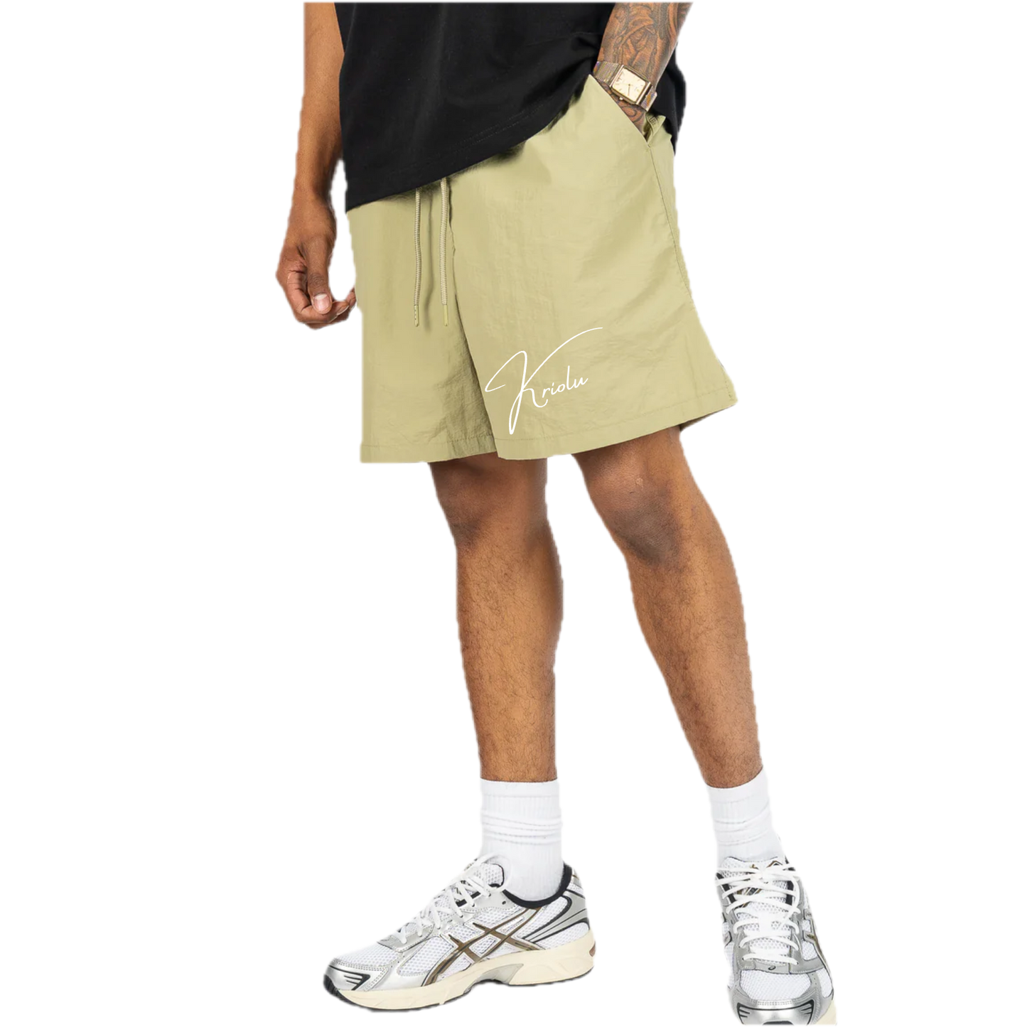 Short de bain en nylon Kriolu
