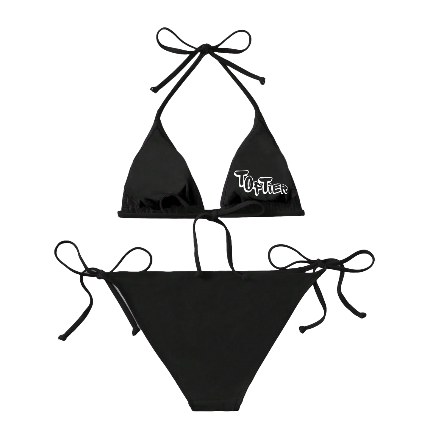 Bikini de grafiti de primera calidad (conjunto de 2 piezas)