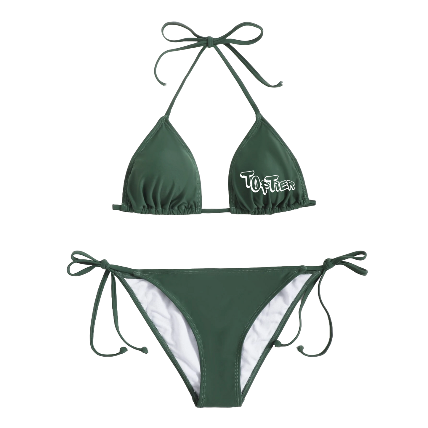 Bikini de grafiti de primera calidad (conjunto de 2 piezas)