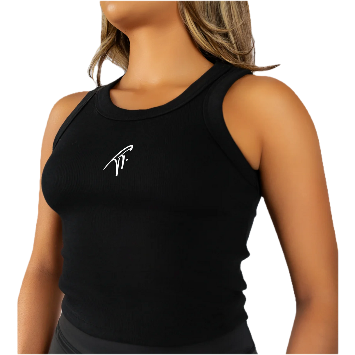 Women's "TT." Cropped Tank Top