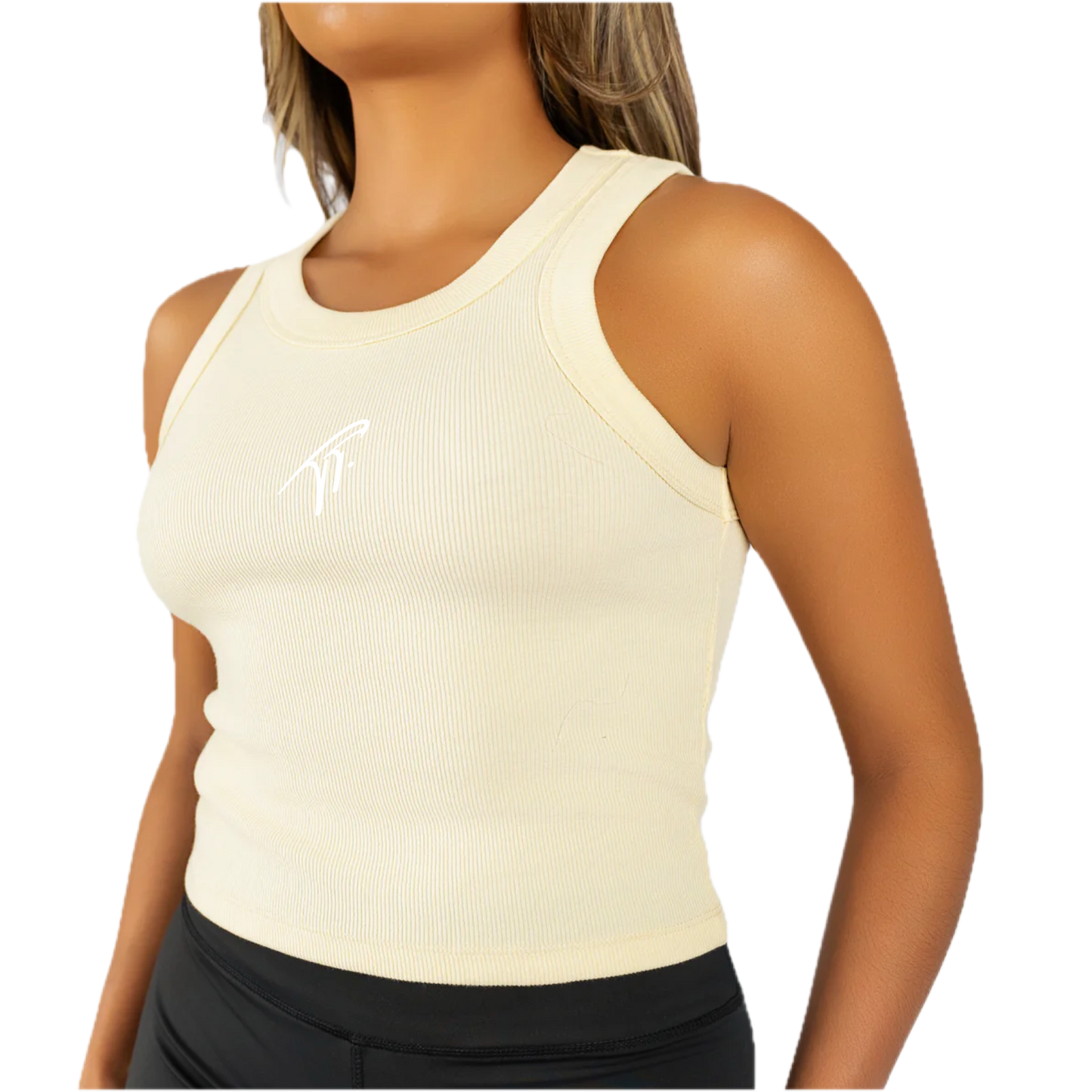 Women's "TT." Cropped Tank Top