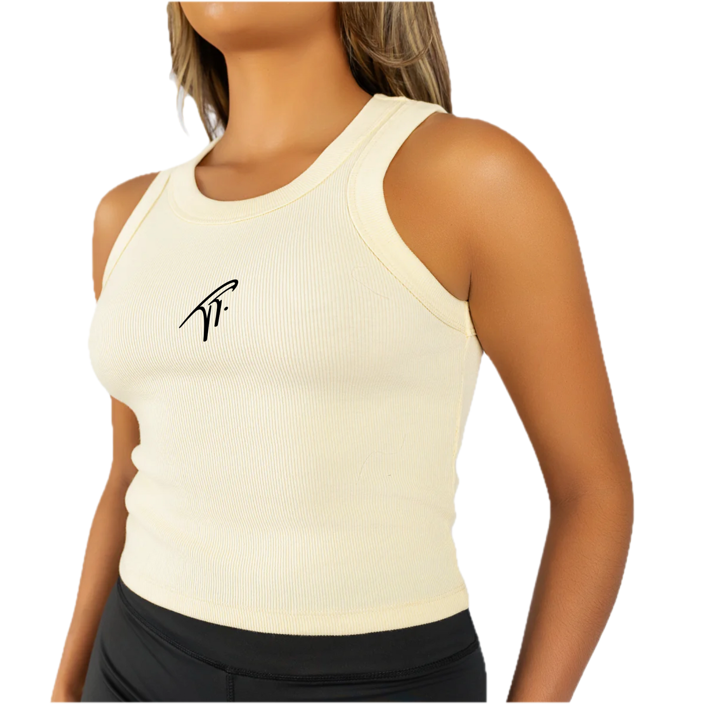 Women's "TT." Cropped Tank Top
