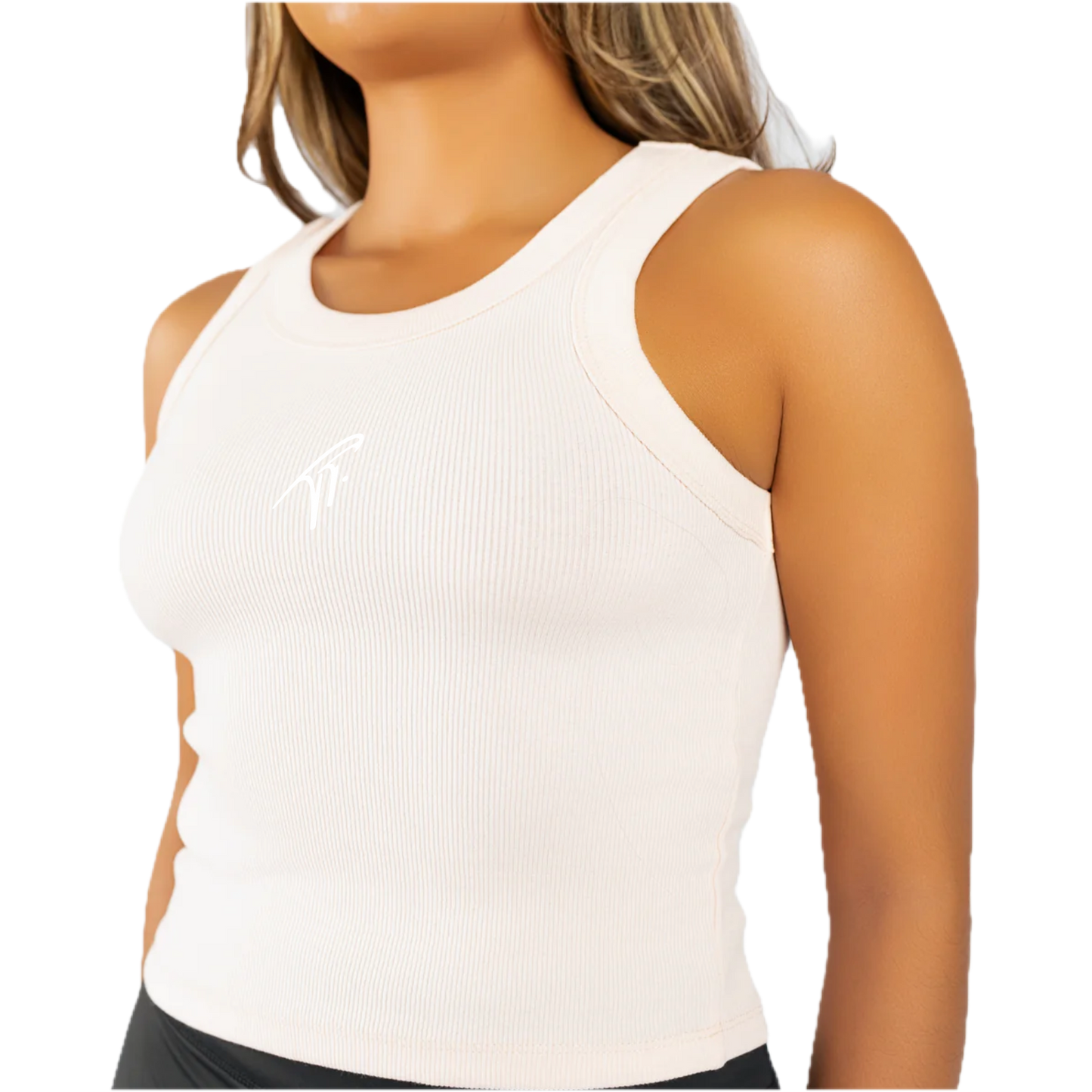 Women's "TT." Cropped Tank Top