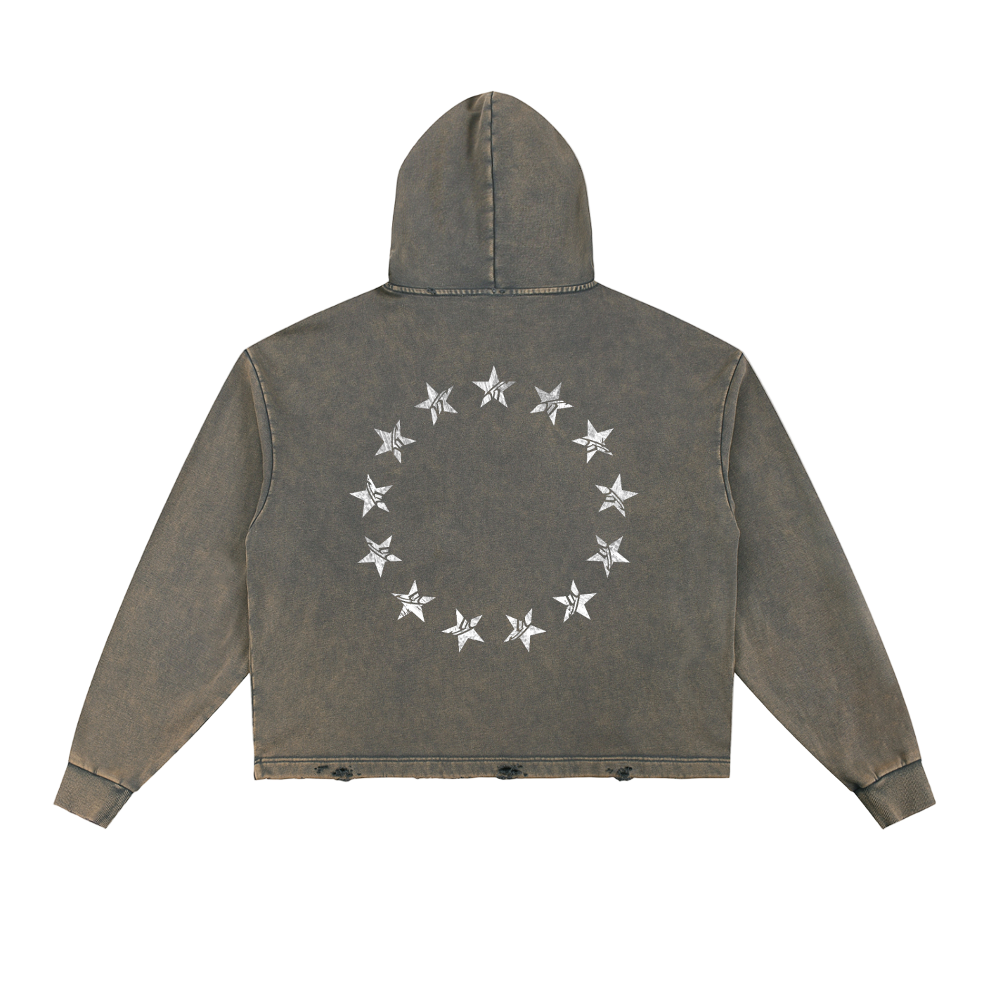 "13 Stars" Vintage Washed Heavyweight Hoodie