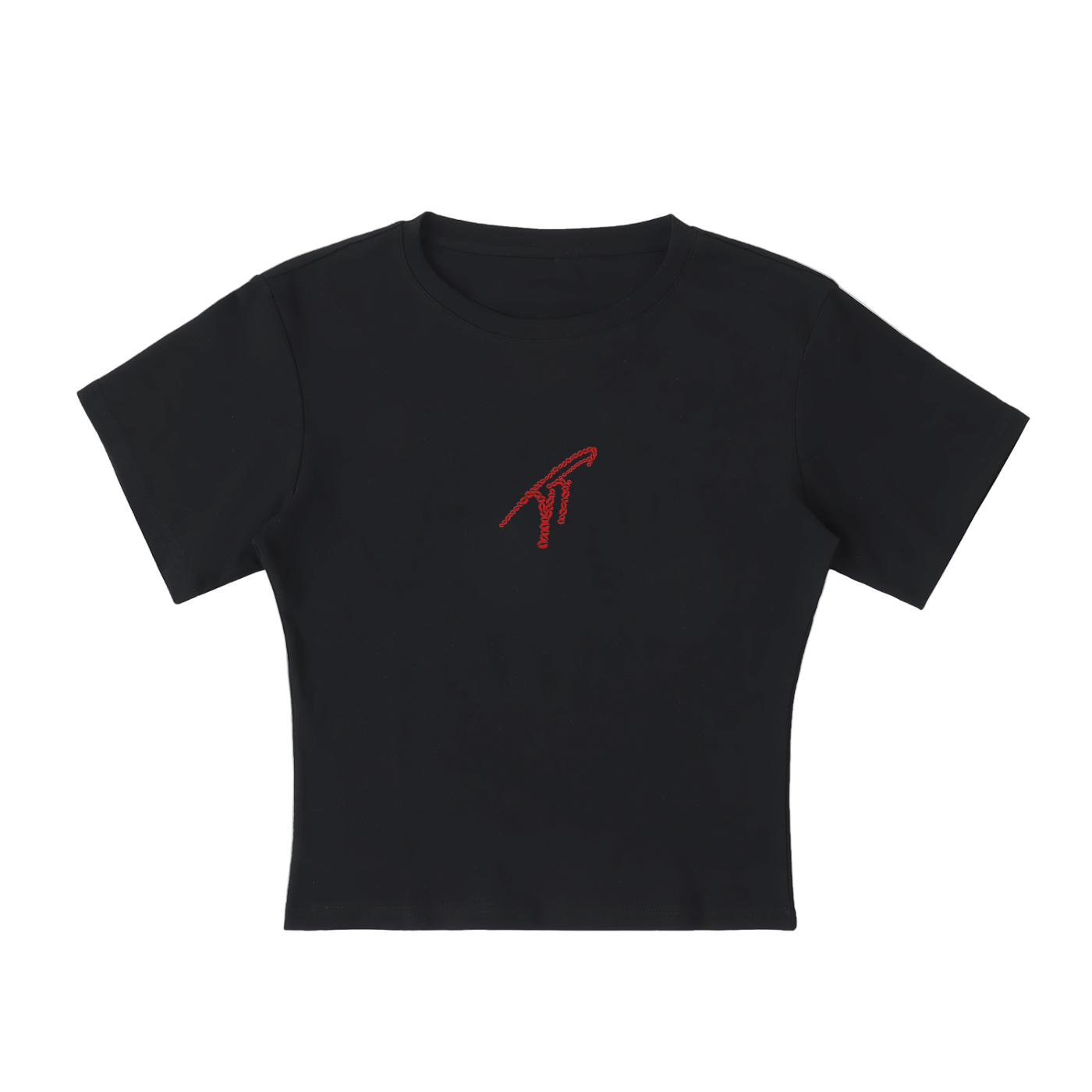 "TT" Kisses Cocoon Shape Baby Tee