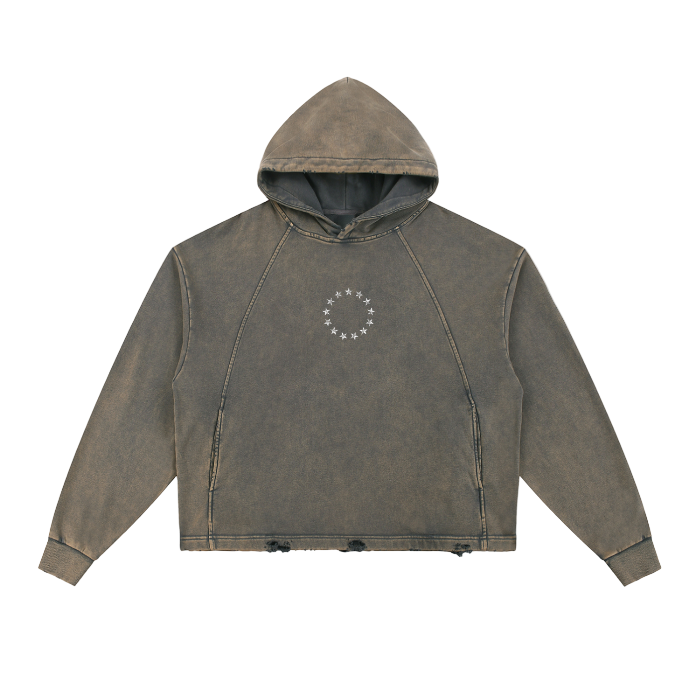 "13 Stars" Vintage Washed Heavyweight Hoodie