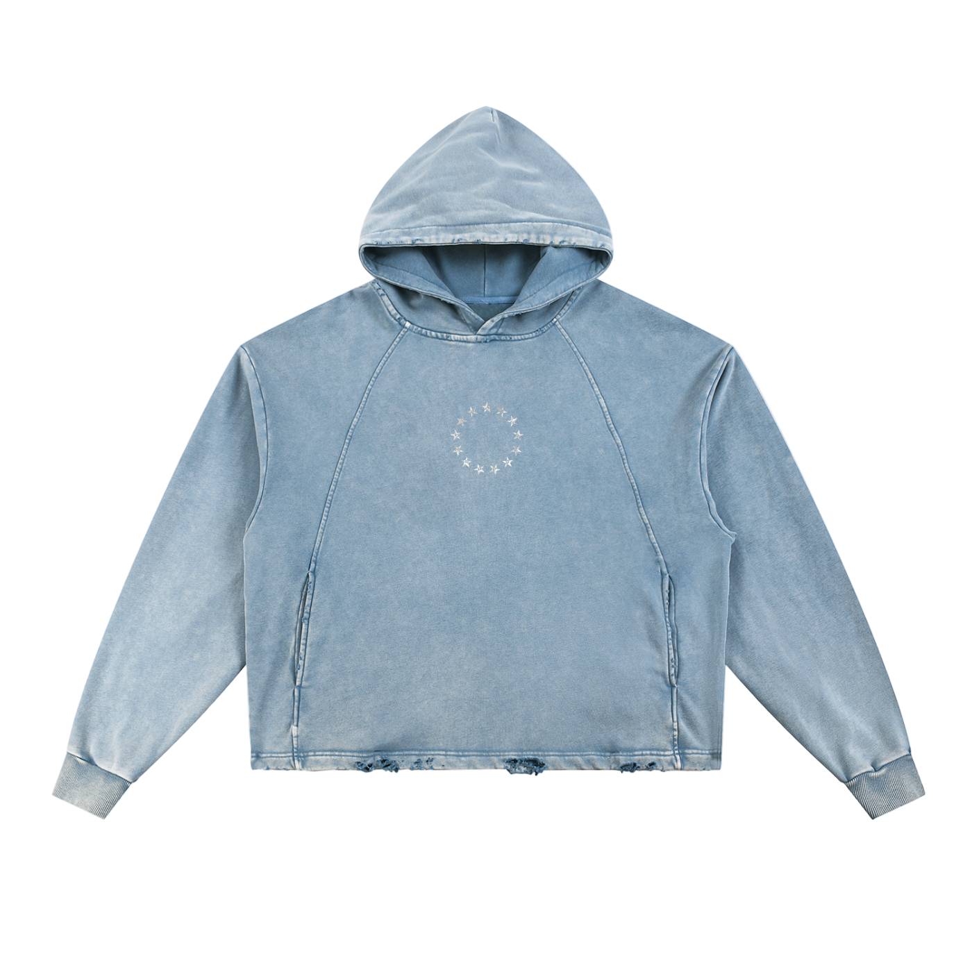 "13 Stars" Vintage Washed Heavyweight Hoodie