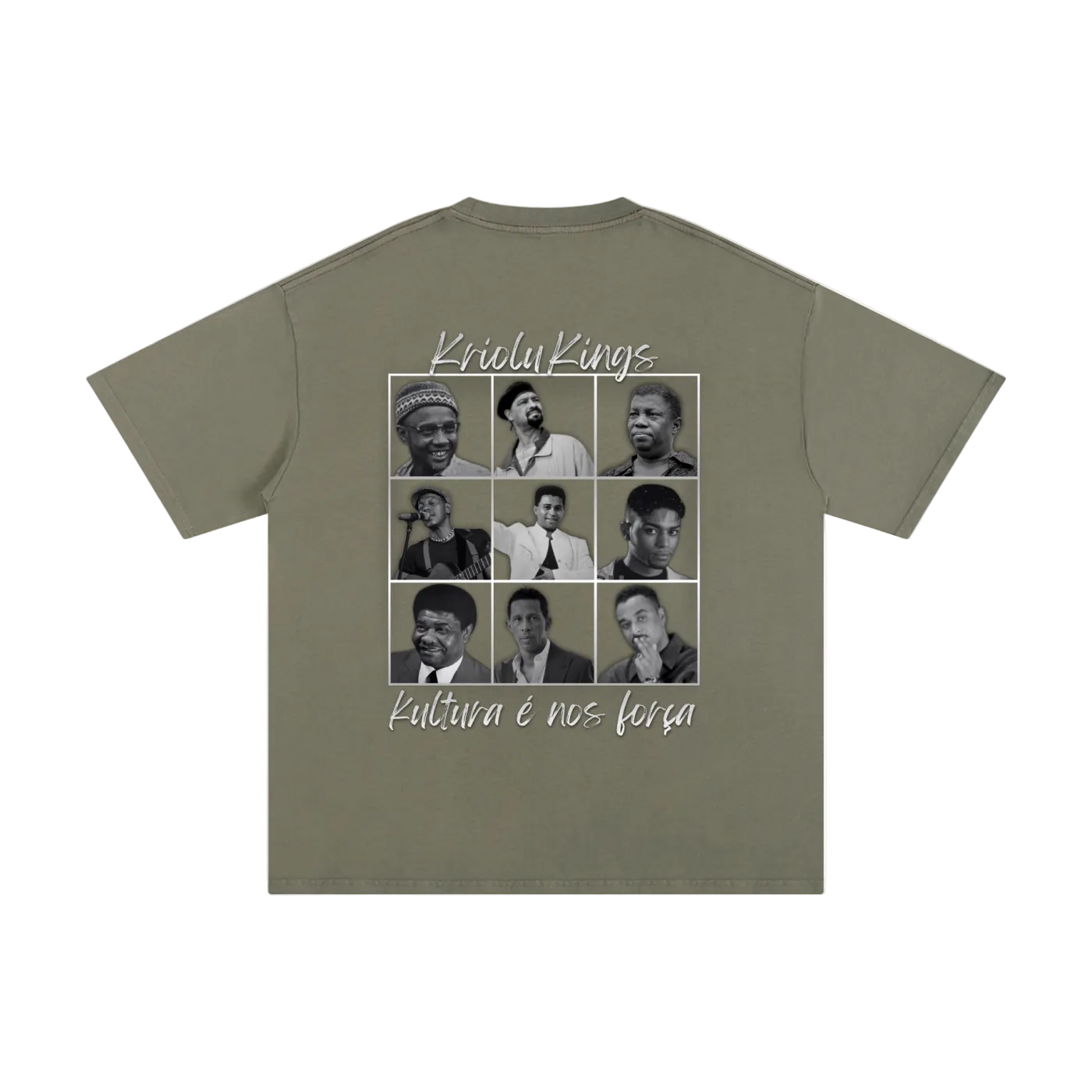 "Kriolu Kings" Cotton T-Shirt (White)