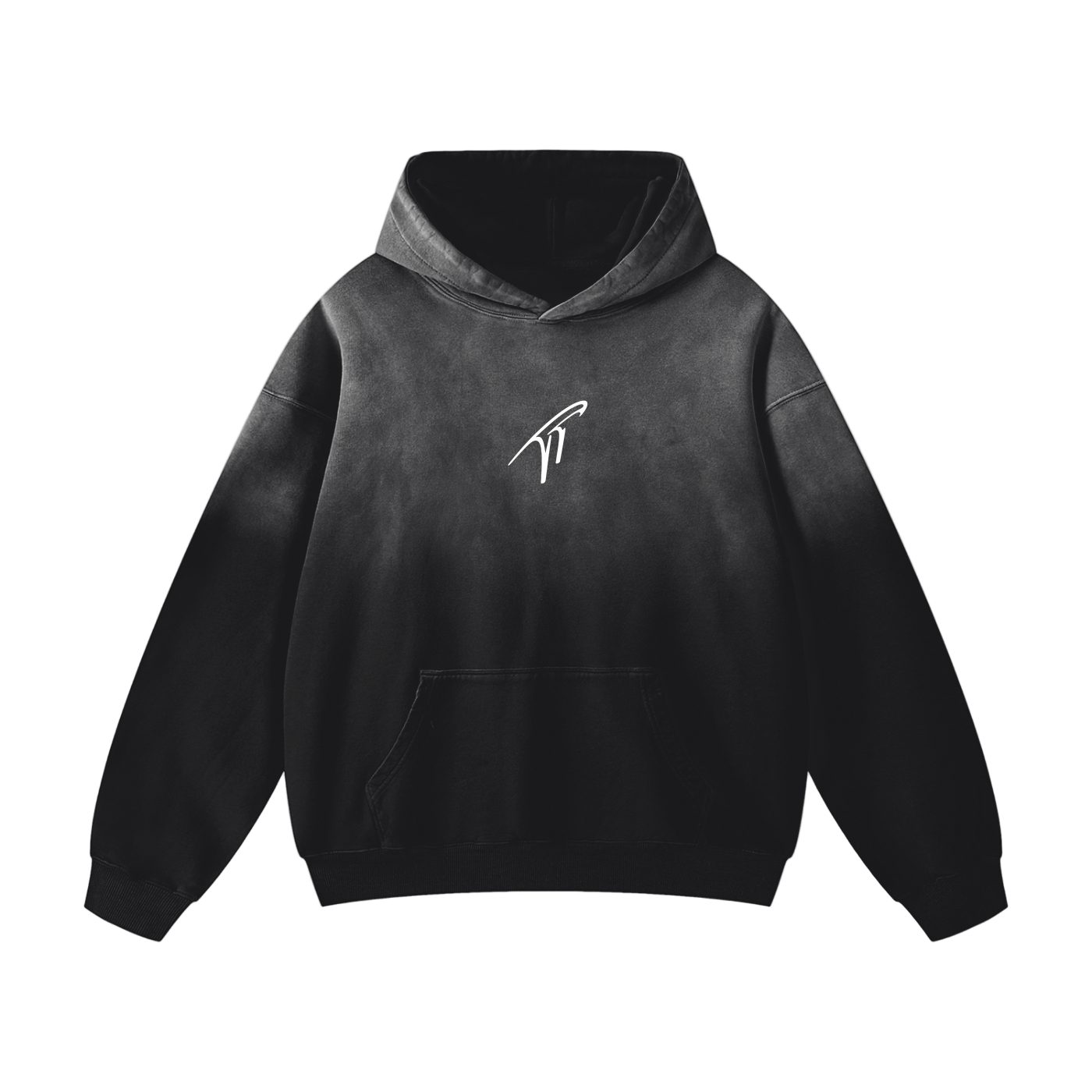 "TT" Heavyweight Sunfade Oversized Hoodie