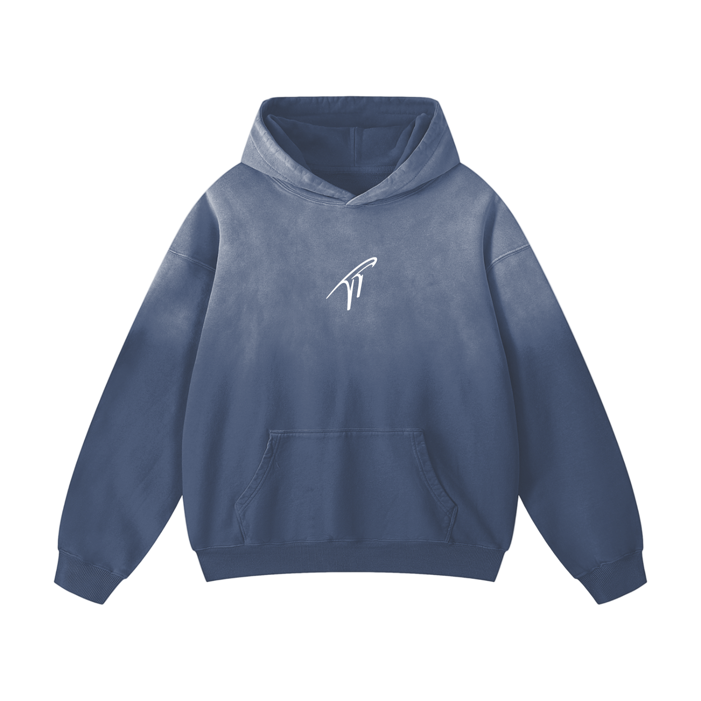 "TT" Heavyweight Sunfade Oversized Hoodie