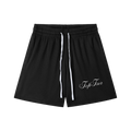 Short en maille à cordon Cursive