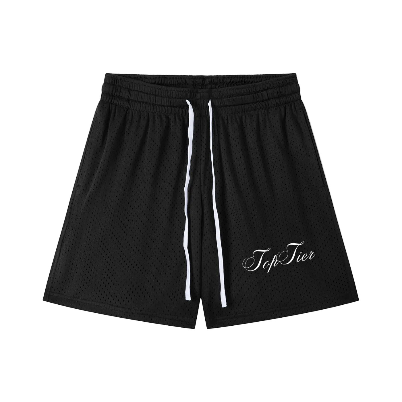 Short en maille à cordon Cursive