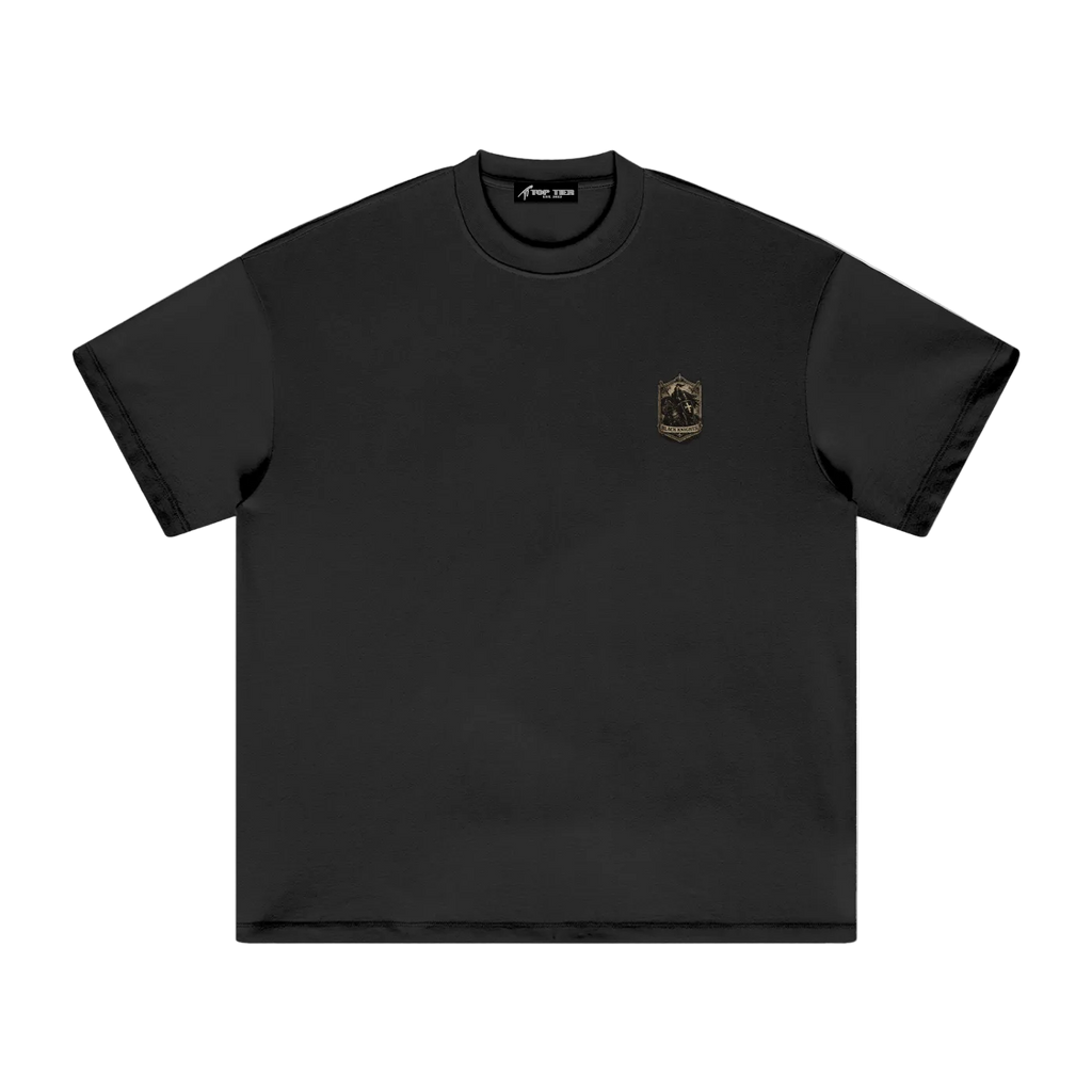 Camiseta gruesa de tonos tierra Black Knights