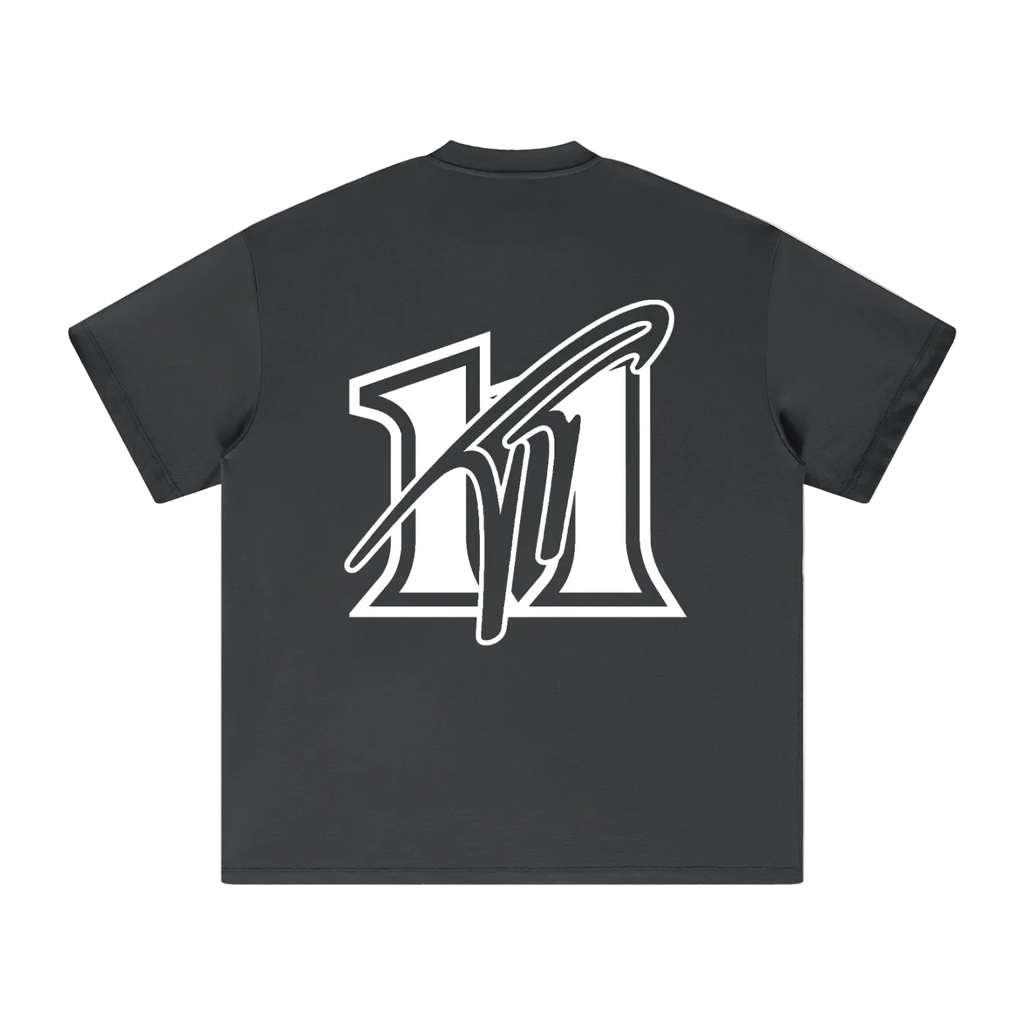 T-shirt épais « Varsity Script » aux couleurs de la terre