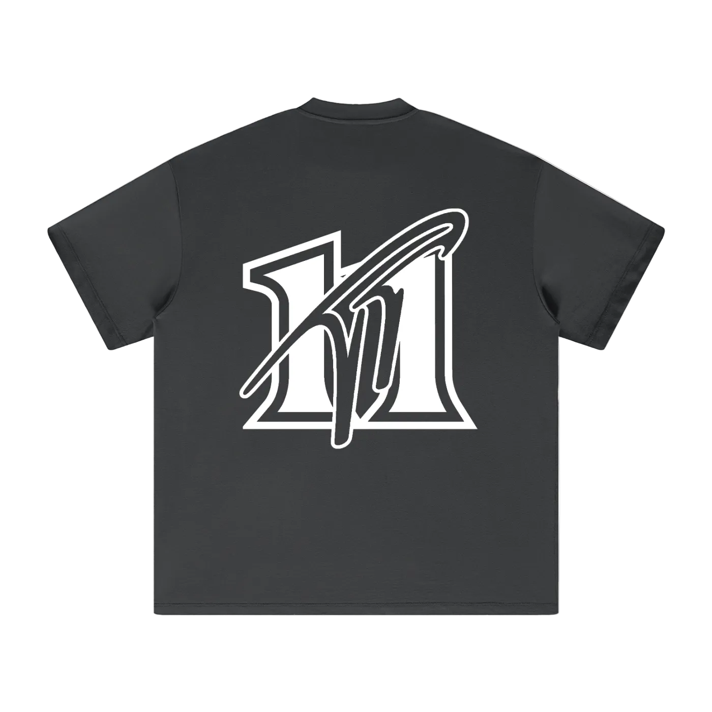 T-shirt épais « Varsity Script » aux couleurs de la terre
