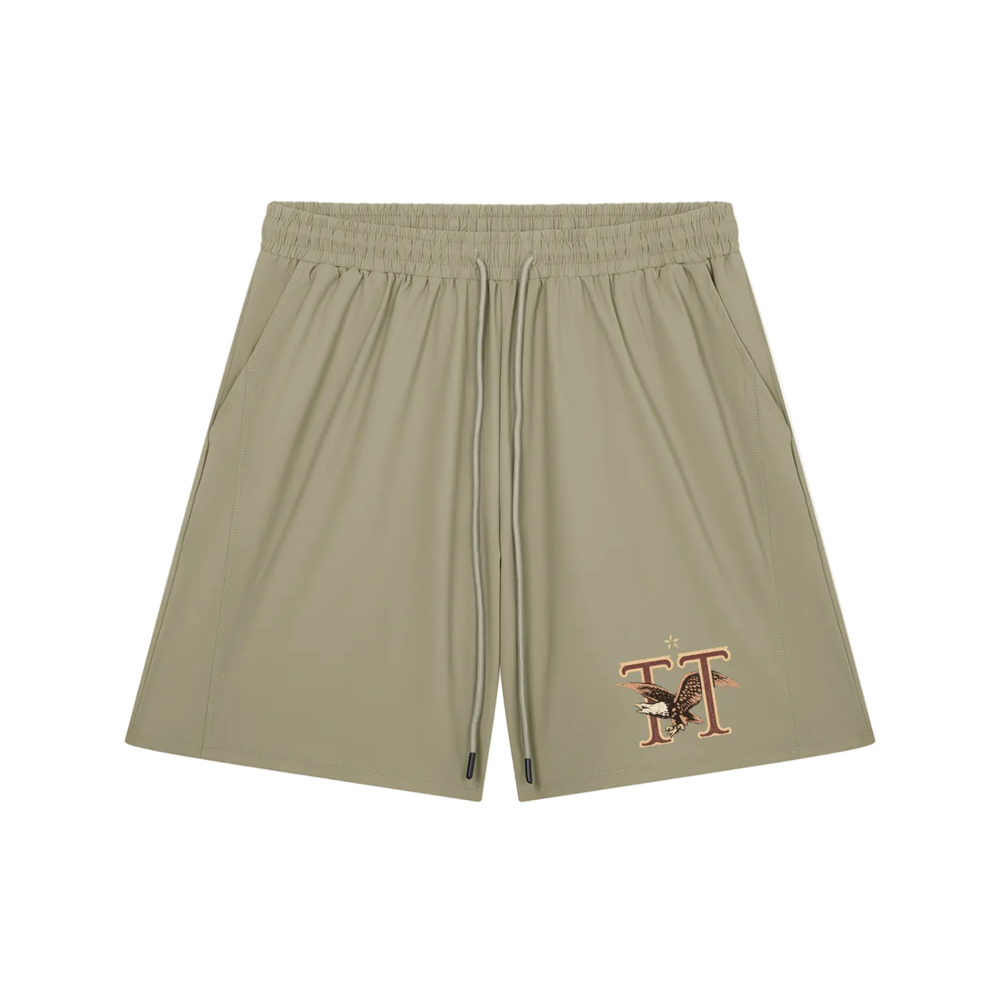 Vintage Eagle Drawstring Shorts