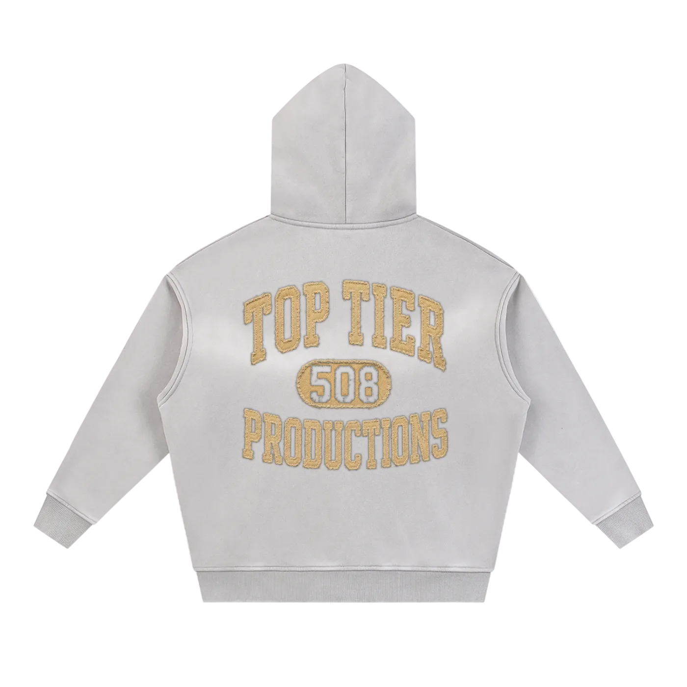 508 Sunfade Zipper Boxy Hoodie