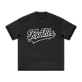 T-shirt épais « Varsity Script » aux couleurs de la terre