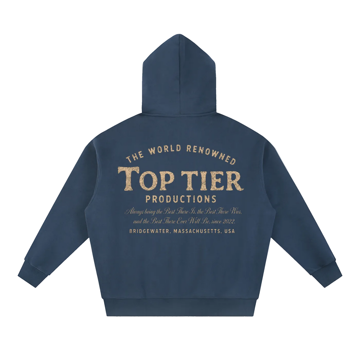Vintage Eagle Oversized Boxy Hoodie