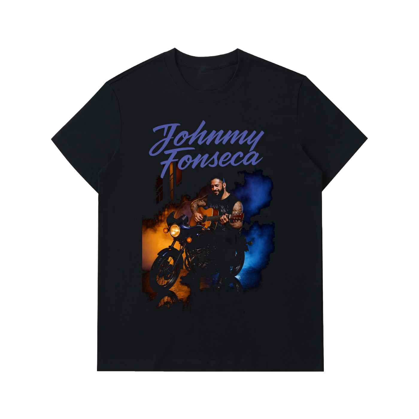 Camiseta gráfica de peso pesado de Johnny Fonseca