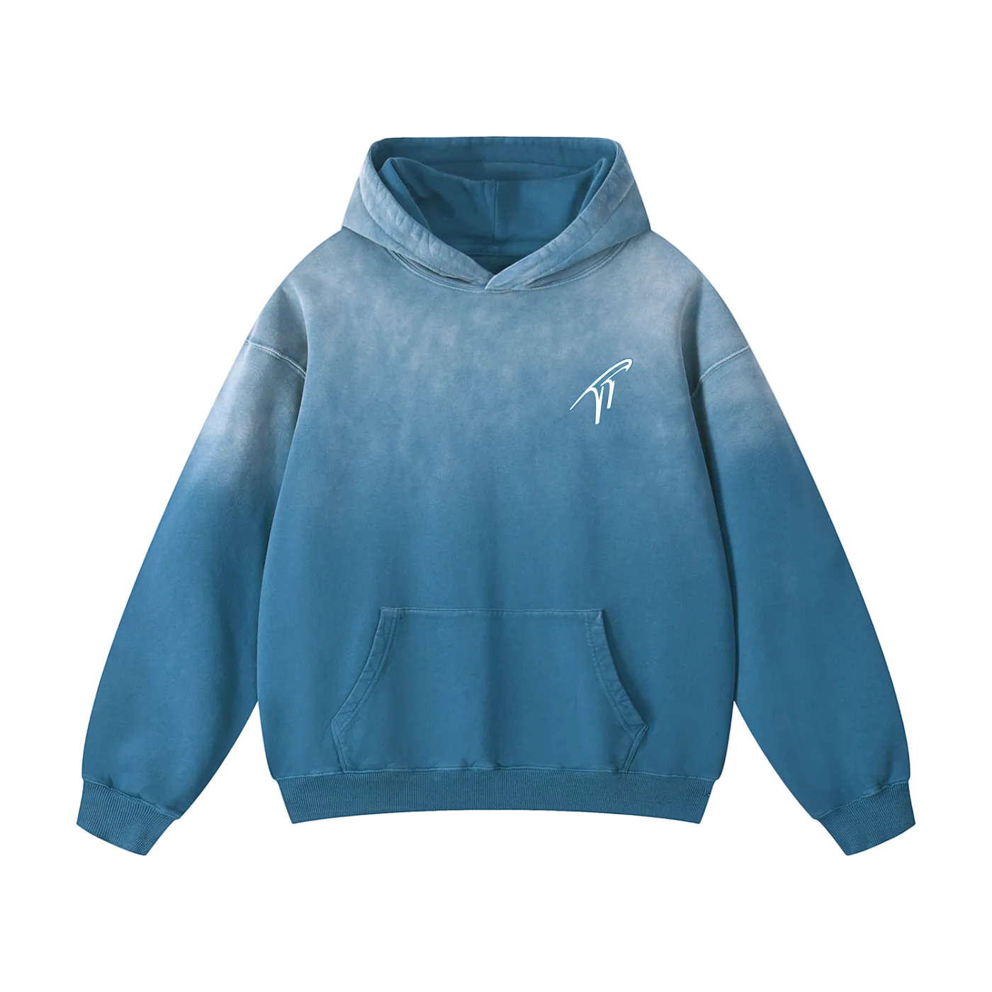 "The Coldest" Heavyweight Sunfade Oversized Hoodie