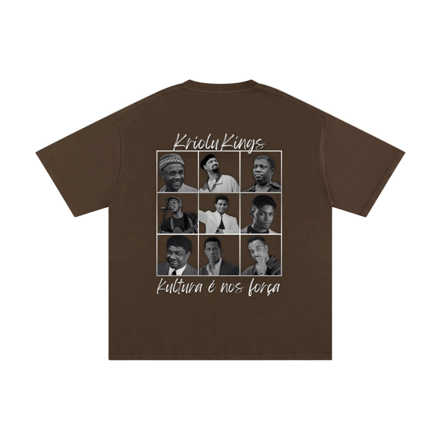 "Kriolu Kings" Cotton T-Shirt (White)