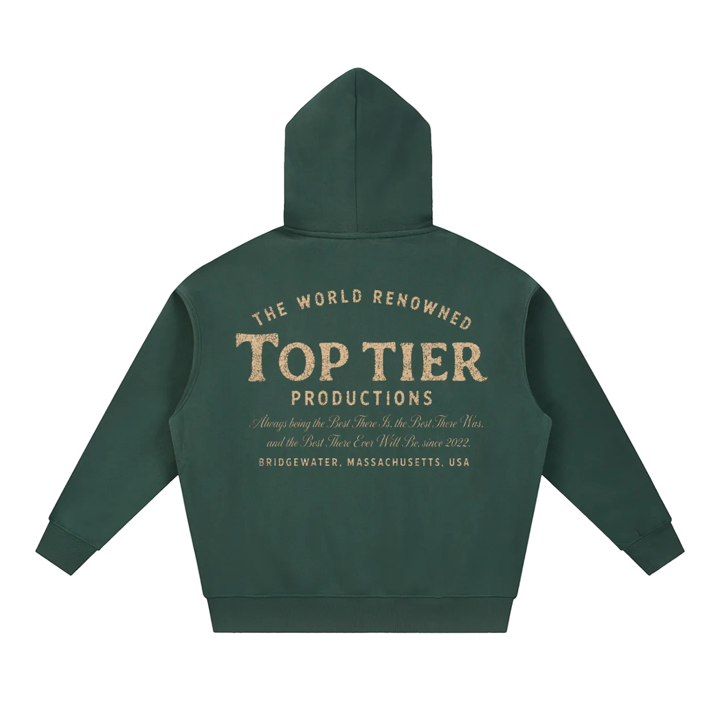 Vintage Eagle Oversized Boxy Hoodie