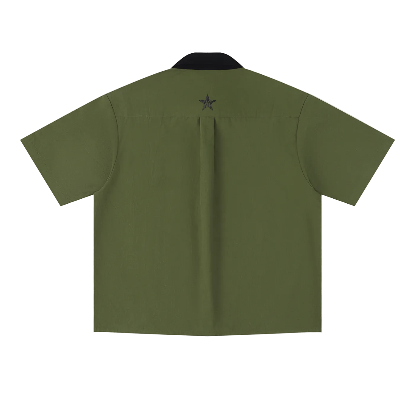 Top Tier Cursive Boxy Short Sleeve Polo
