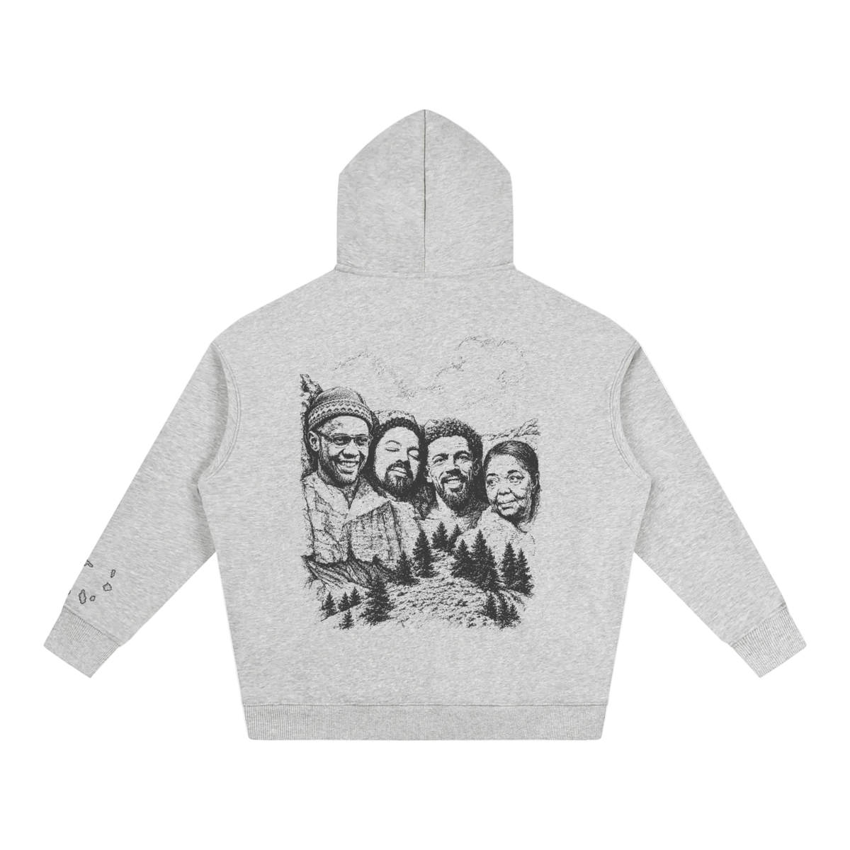 Cabo Verde Mount Rushmore Oversized Hoodie