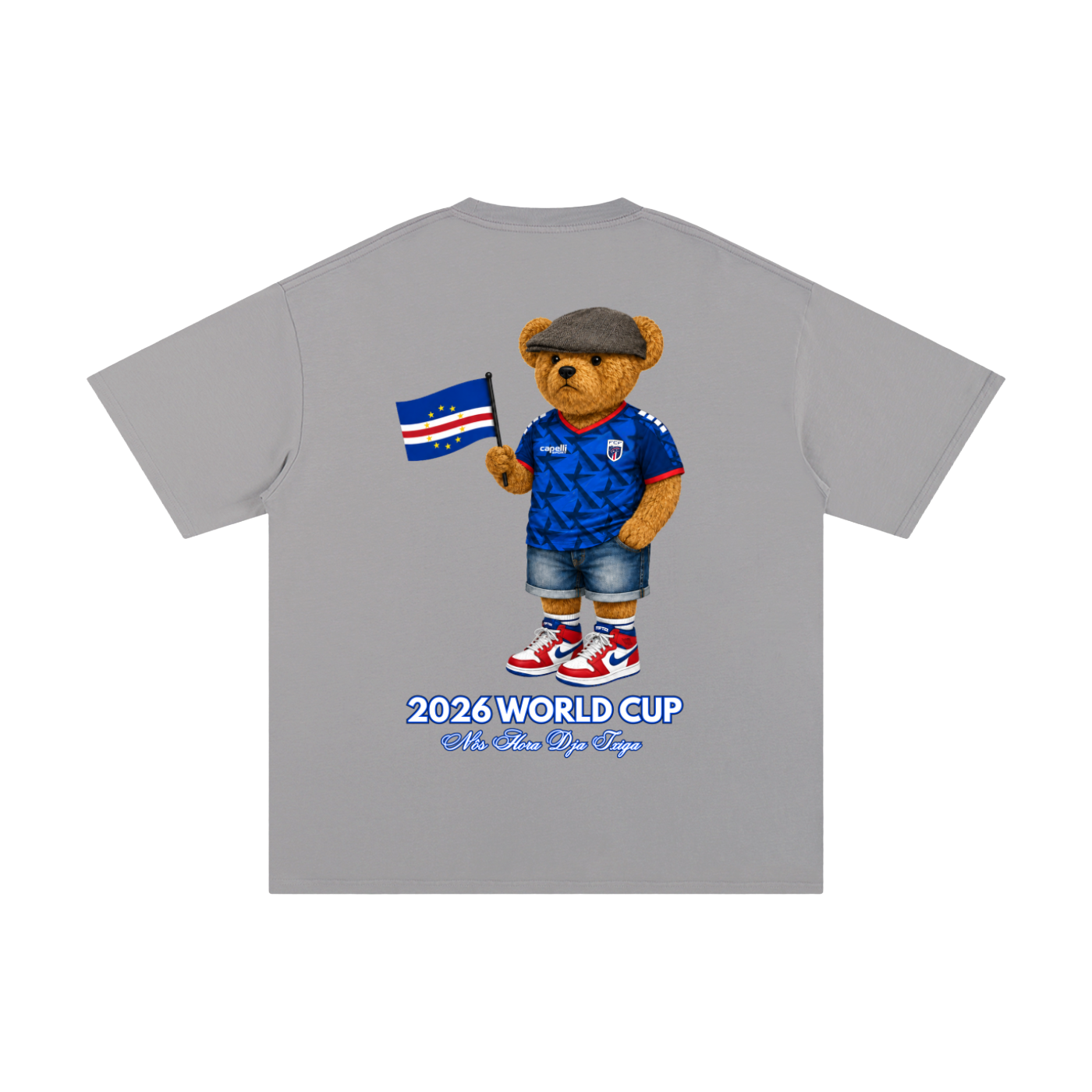 Cabo Verde 2026 World Cup Bear T-Shirt