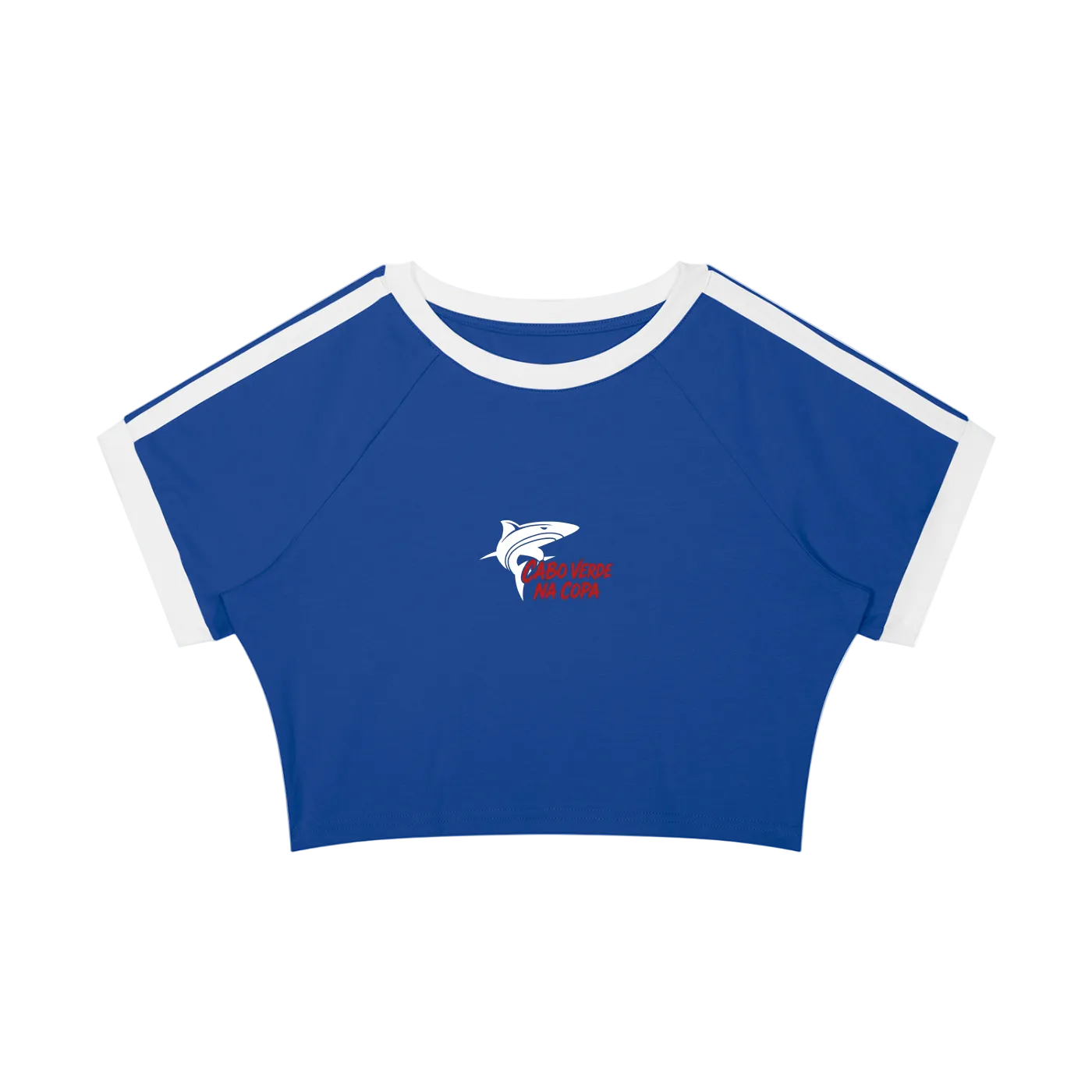Cabo Verde Na Copa Women's Crop T-Shirt