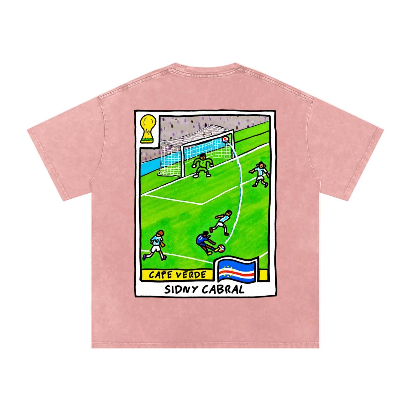 Sidny Lopes Cabral Goal Washed Oversized T-Shirt