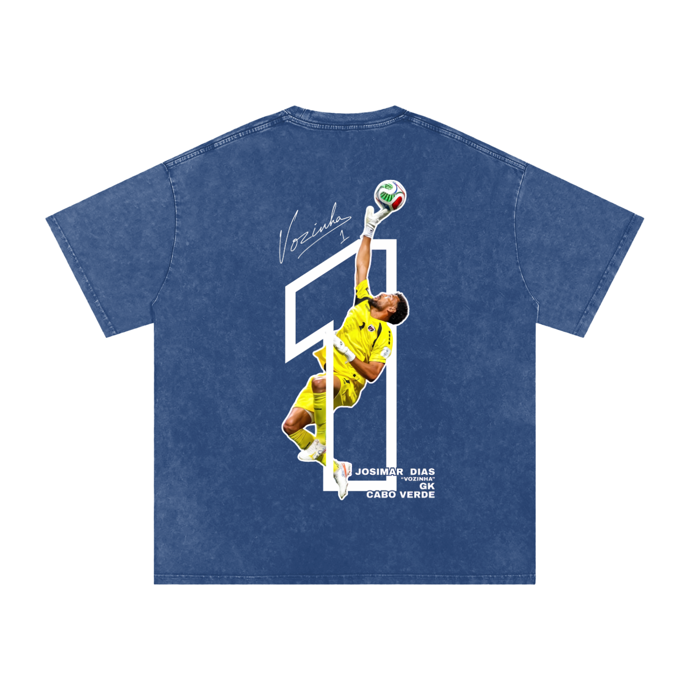 Vozinha World Cup Washed Oversized T-Shirt