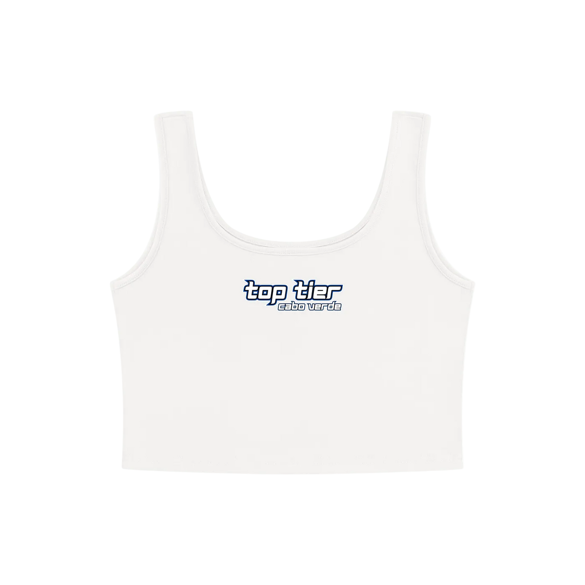 Top Tier Cabo Verde Women's Cropped Tank Top