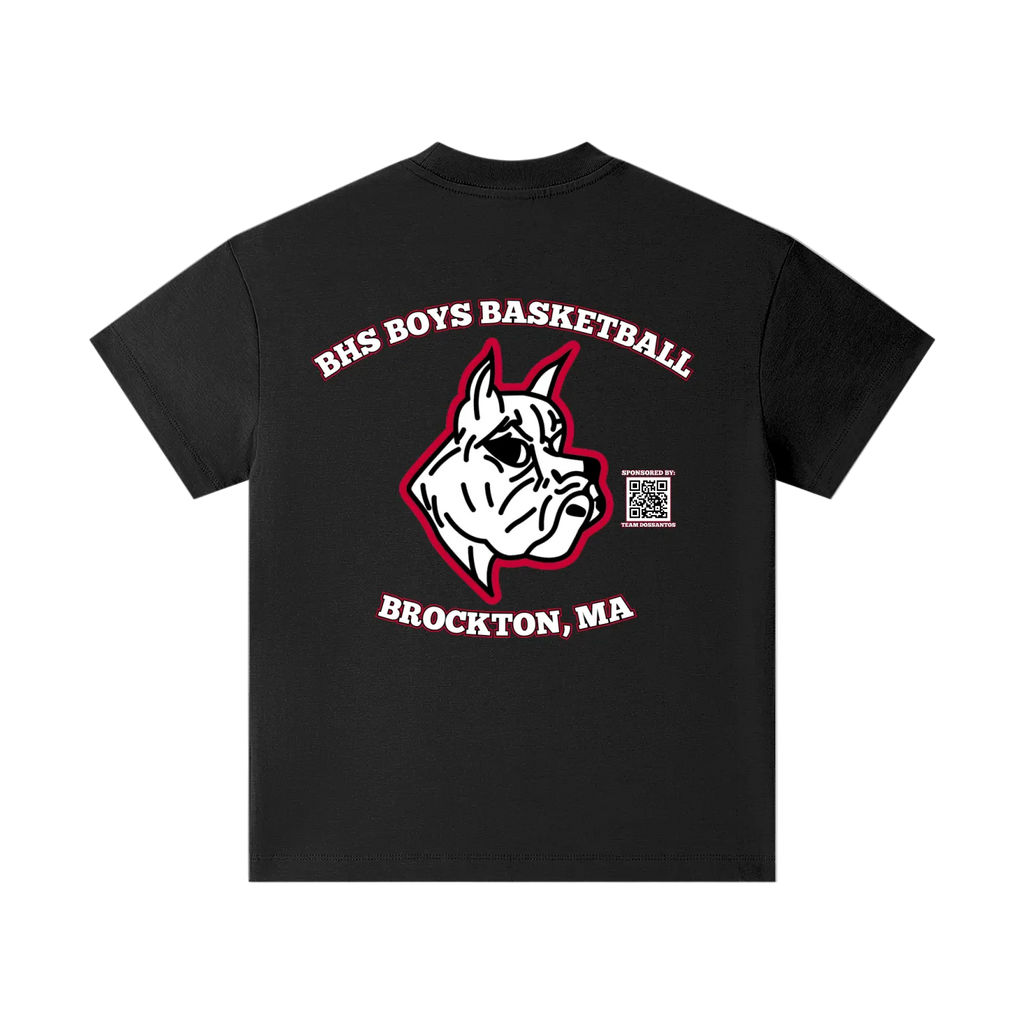 T-shirt officiel de basketball pour garçons du lycée Brockton