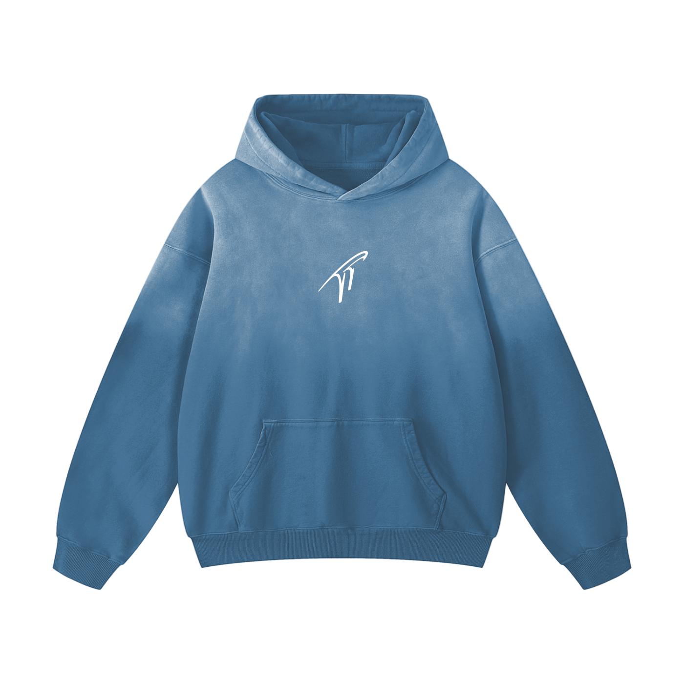 "TT" Heavyweight Sunfade Oversized Hoodie